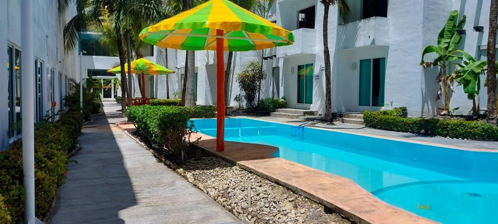 Hotel Puerto Seyba Seybaplaya Exterior foto