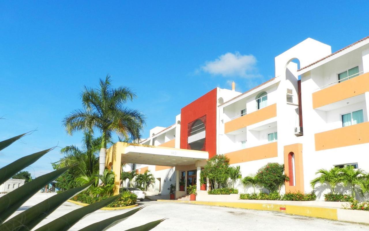 Hotel Puerto Seyba Seybaplaya Exterior foto